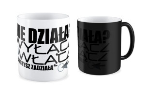 Kubek dla informatyka Wyłącz i włącz