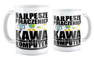 Kubek dla informatyka Najlepsze połączenie