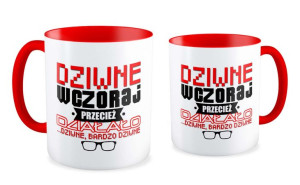 Kubek dla informatyka Dziwne wczoraj przecież działało
