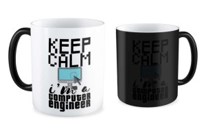 Kubek dla informatyka Keep calm I'm a computer enginer