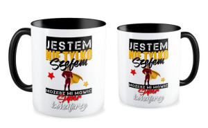 Kubek dla szefa Jestem nie tylko szefem