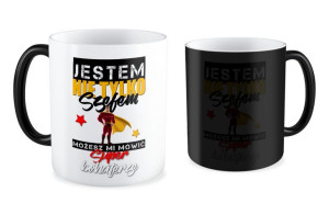 Kubek dla szefa Jestem nie tylko szefem