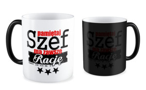 Kubek dla szefa Szef ma zawsze rację