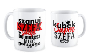 Kubek dla Szefa Szanuj szefa swego