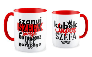 Kubek dla Szefa Szanuj szefa swego