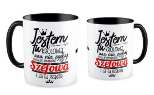 Kubek dla szefowej Jestem tu królową