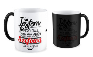 Kubek dla szefowej Jestem tu królową