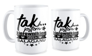 Kubek dla szefa Jestem kierownikiem tego bałaganu