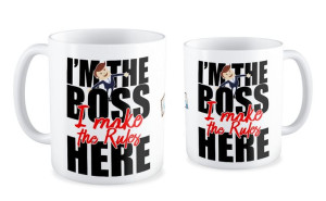Kubek dla szefa I make the boss