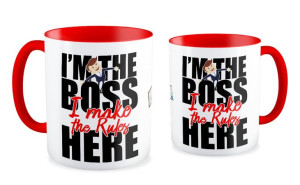 Kubek dla szefa I make the boss