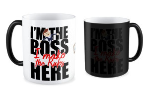 Kubek dla szefa I make the boss