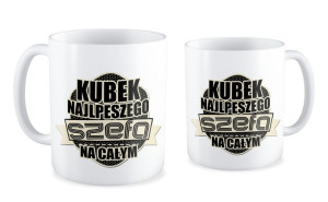 Kubek dla Najlepszego Szefa na całym świecie