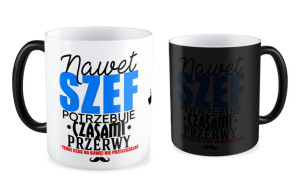 Kubek dla szefa Nawet szef potrzebuje czasem przerwy
