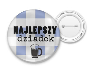 Przypinka z nadrukiem dla Dziadka