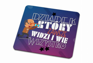 Podkładka pod kubek dla Dziadka który zawsze wie wszystko