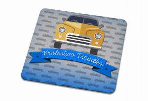Podkładka pod kubek dla Dziadka Królestwo Dziadka