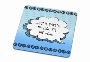 Podkładka pod kubek dla Babci Nieczego się nie boję