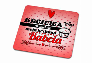 Podkładka pod kubek dla Babci Królowa wypieków