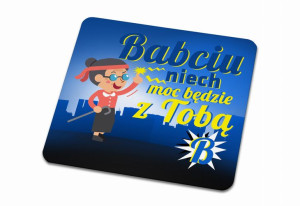 Podkładka pod kubek dla Babci Niech moc będzie z Tobą