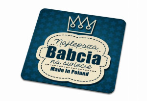 Podkładka pod kubek dla Najlepszej Babci na świecie
