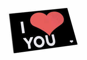 Magnes na Walentynki I love You