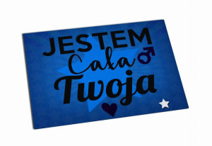 Magnes na Walentynki Jestem cała Twoja