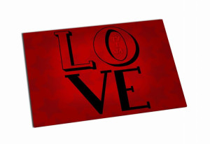 Magnes na Walentynki LOVE