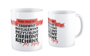 Kubek miłosny z imieniem Kubek super faceta