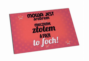 Magnes Mowa jest srebrem milczenie złotem