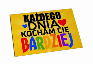 Magnes Każdego dnia kocham Cię bardziej