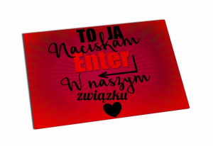 Magnes To ja naciskam enter w naszym związku