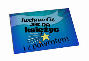 Magnes Kocham Cię jak na księżyc i z powrotem
