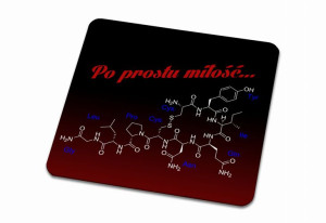 Podkładka pod kubek na Walentynki Po prostu miłość