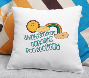 Poduszka Najfajniejszy chłopak pod słońcem