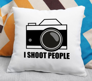 Poduszka I shoot people