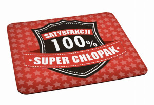Podkładka pod myszkę Super chłopak 100% satysfakcji