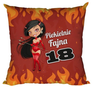 Poduszka Piekielnie fajna 18