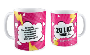 Kubek 20 lat minęło jak jeden dzień