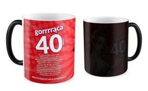 Kubek Gorąca 40stka