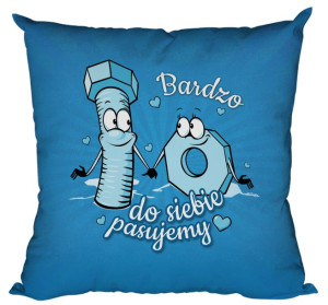 Poduszka Bardzo do siebie pasujemy