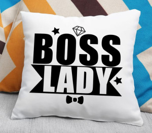 Poduszka - Boss Lady