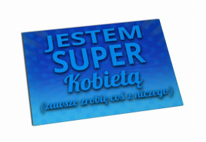 Magnes Jestem Super Kobietą zawsze zrobię coś z niczego