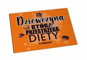Magnes Dziewczyna, która przestrzega diety