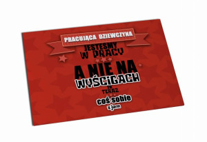 Magnes Jestem w pracy a nie na wyścigach