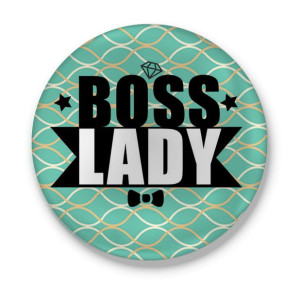 Lusterko okrągłe Boss Lady