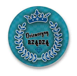 Przypinka Dziewczyny rządzą