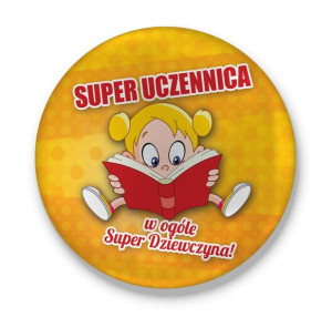Przypinka Super Uczennica
