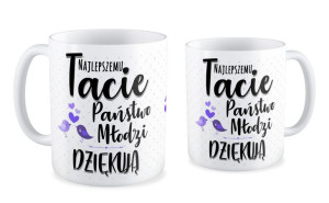 Kubek Najlepszemu Tacie, Państwo Młodzi Dziękują