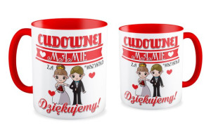 Kubek Cudownej Mamie za wszystko Dziękujemy
