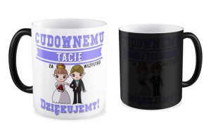 Kubek Cudownemu Tacie za wszystko Dziękujemy